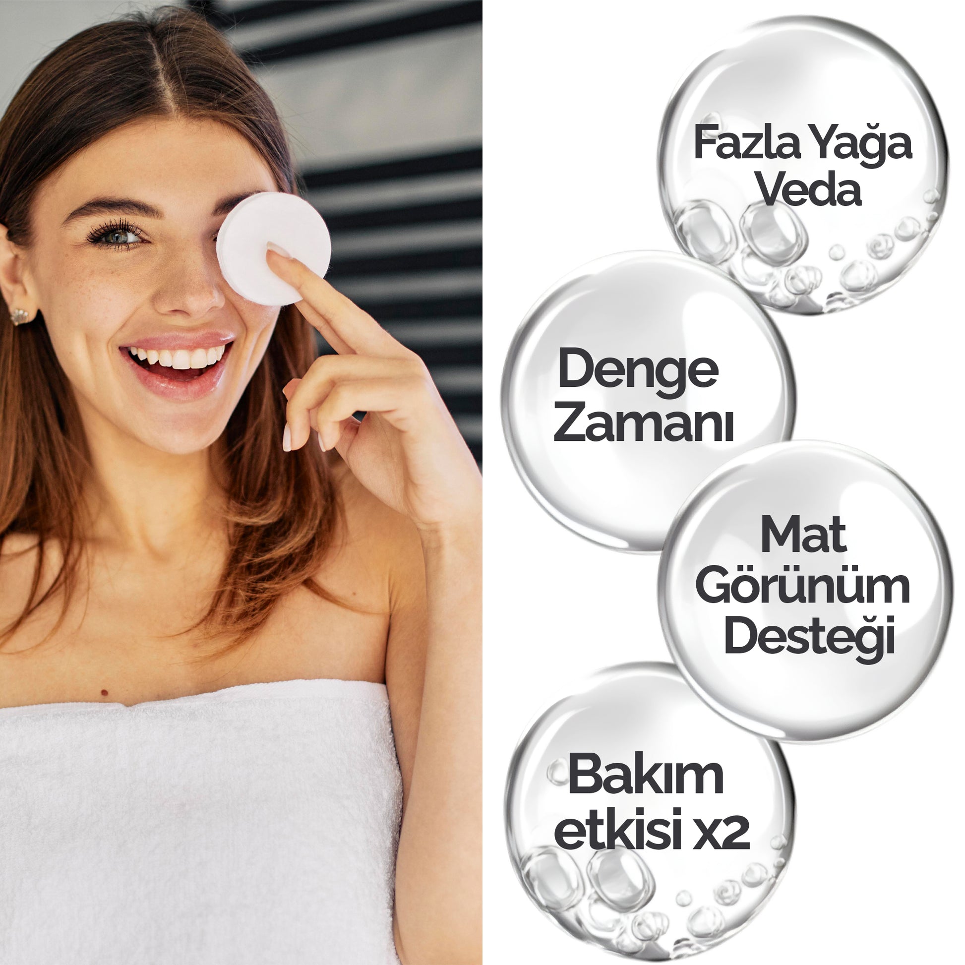 Mineaderm Yağ Dengeleyici Gözenek Sıkılaştırıcı Temizleyici; 200 ml mavi şişe ambalajda, gri ve beyaz detaylı temizleyici. Cildi kurutmadan ve tahriş etmeden derinlemesine arındırır, aşırı yağlanmayı dengelemeye yardımcı olur. Cildin tazelenmesini destekler, nem ve ferahlık kazandırarak daha pürüzsüz ve dengeli bir görünüm sağlar.