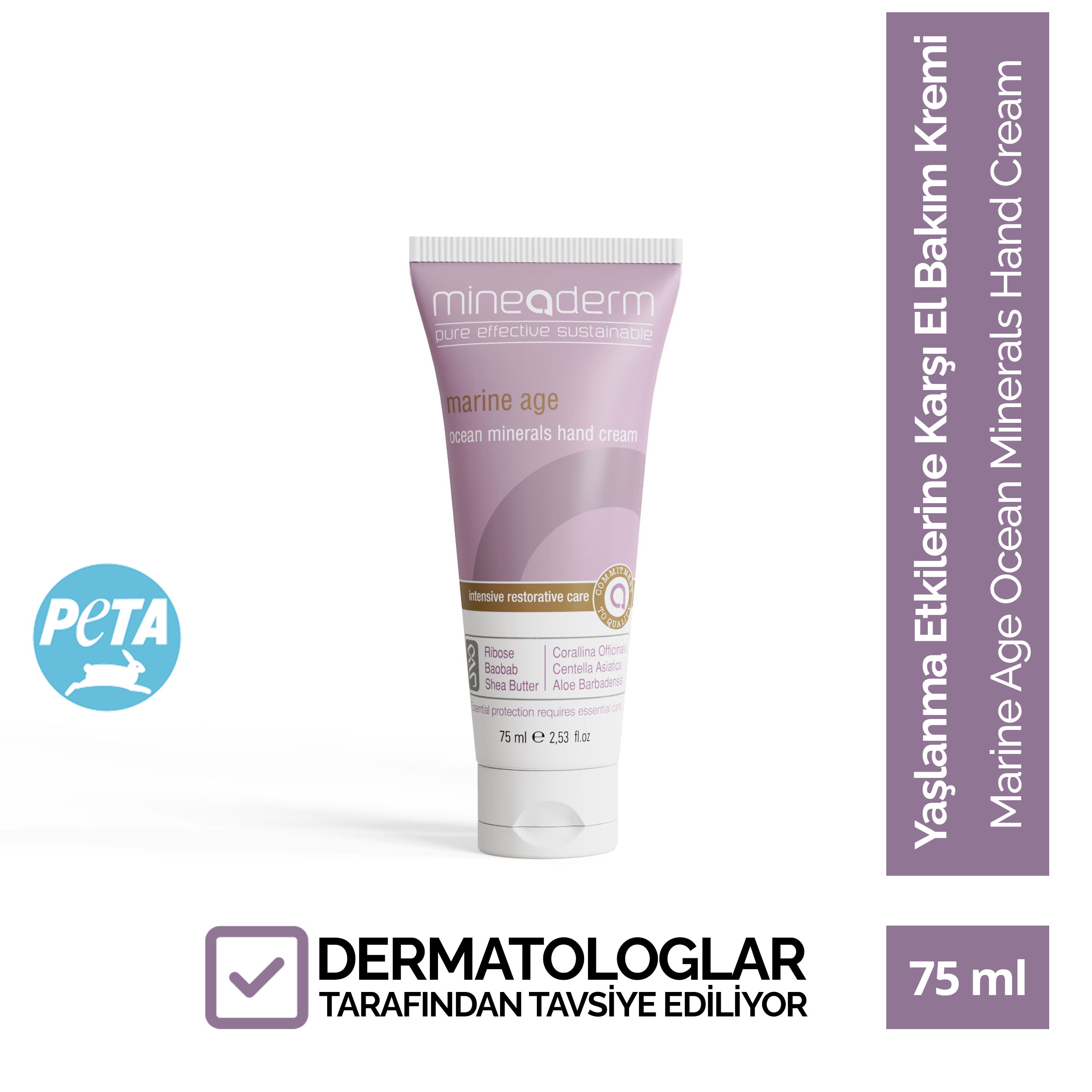 Yaşlanma Etkilerine Karşı El Bakım Kremi – mineaderm