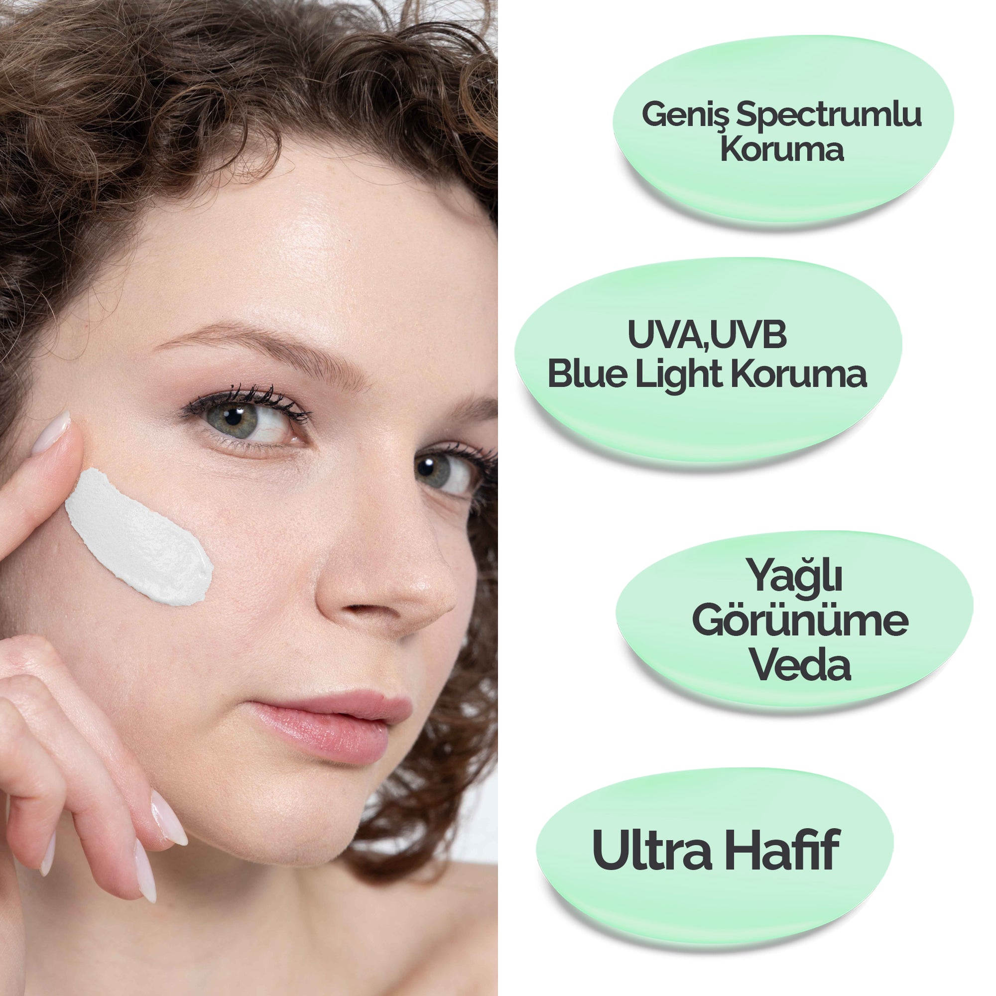 UV PROTECTION & MATIFYING FACE GEL SPF 50+ UVB+UVA