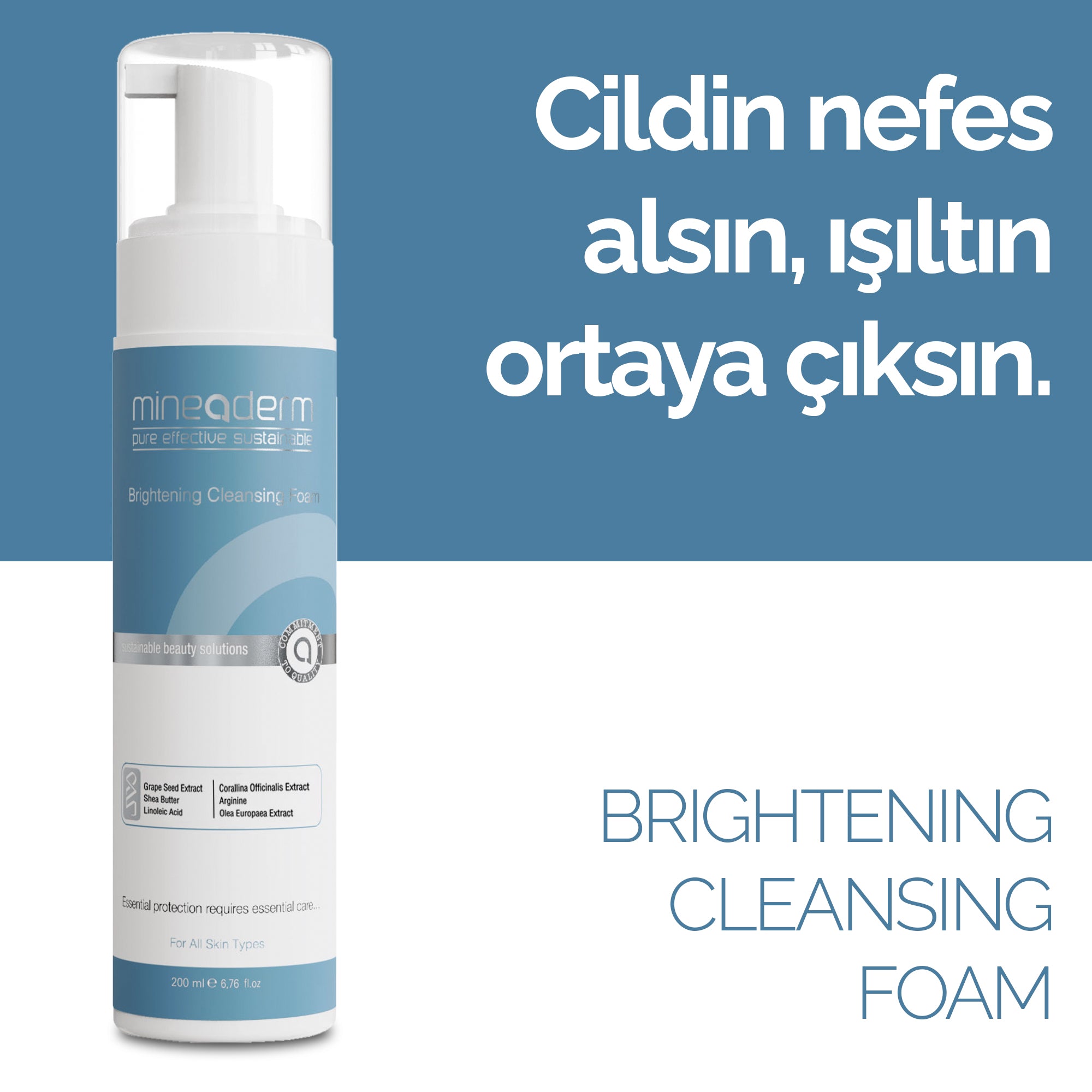 BRIGHTENING CLEANSING FOAM