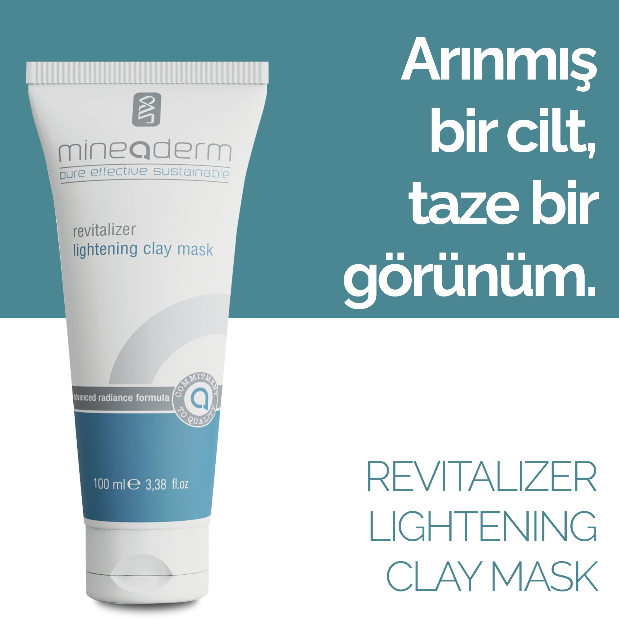 化粧下地 mayland Cilt Aydınlatıcı Yenileyici Kil Maskesi – mineaderm