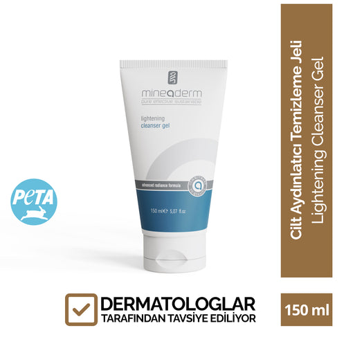 Mineaderm Temizleyici Canlandırıcı; 150 ml beyaz tüp ambalajda, mavi ve gri detaylı temizleme jeli. Cildi kurutmadan makyaj kalıntılarını ve kiri arındırır. Renk dengesinin sağlanmasına yardımcı olur, cilde parlak ve ışıltılı bir görünüm kazandırır.
