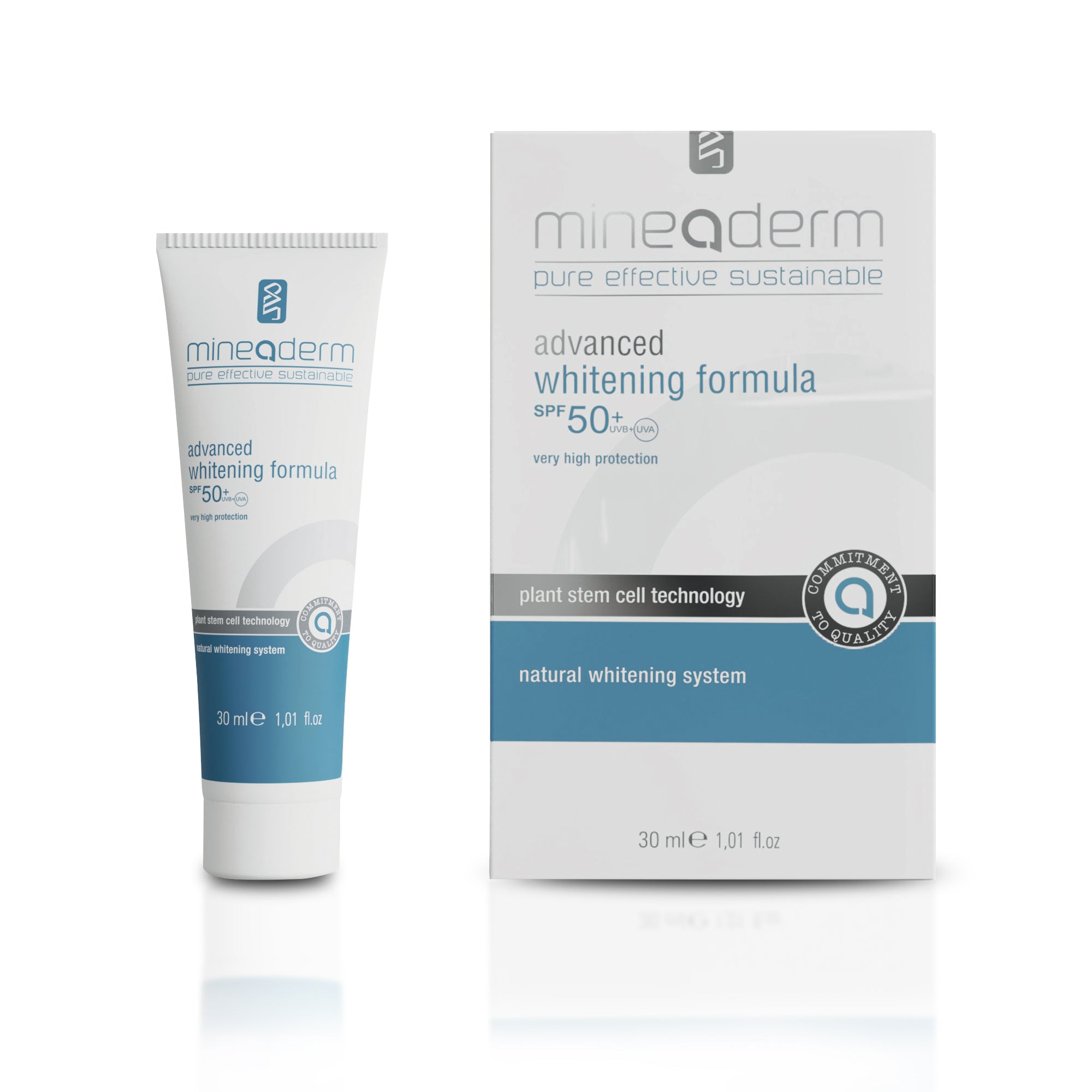 ADVANCED WHITENING FORMULA SPF50+