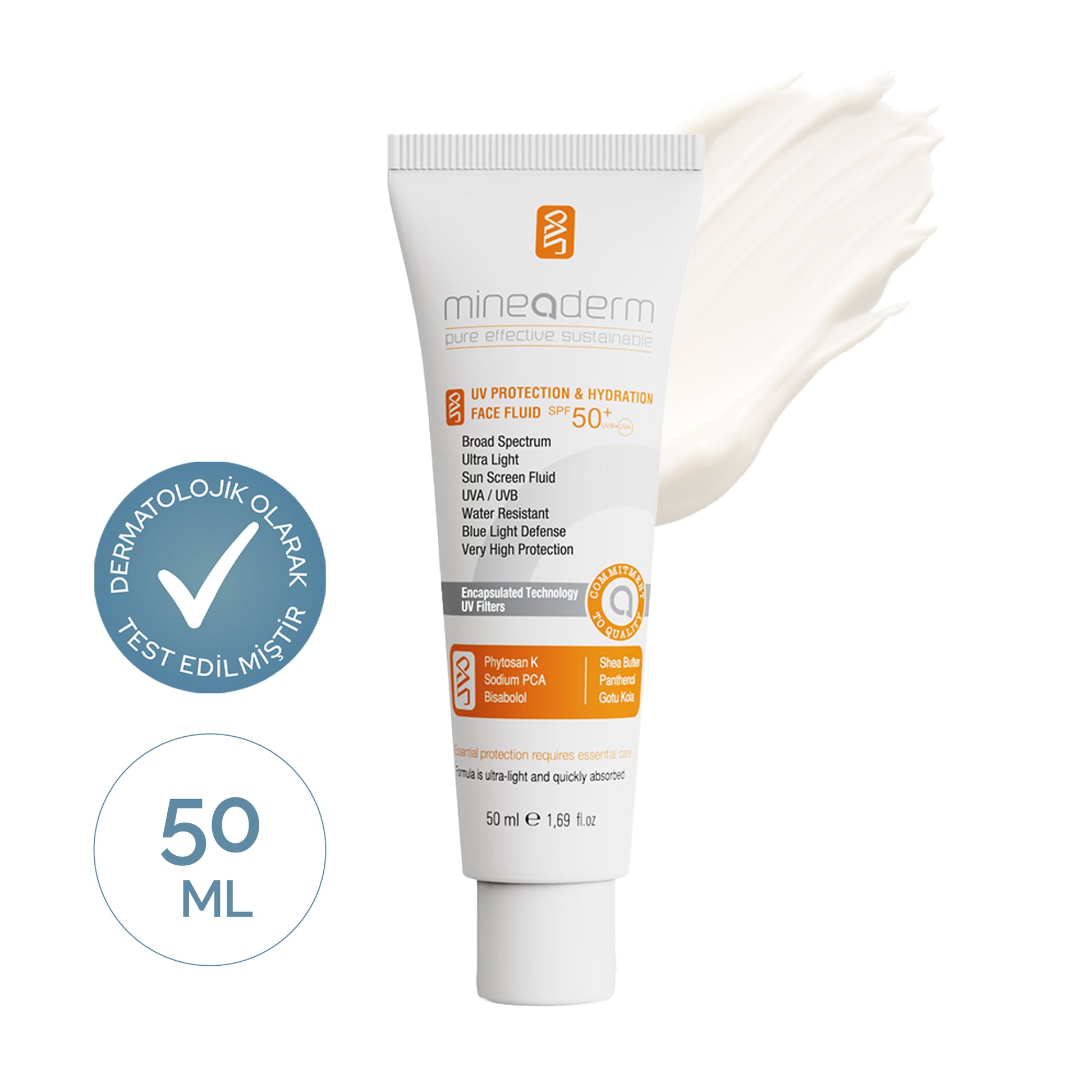 UV Protection and Hydation Face Fluid SPF50+