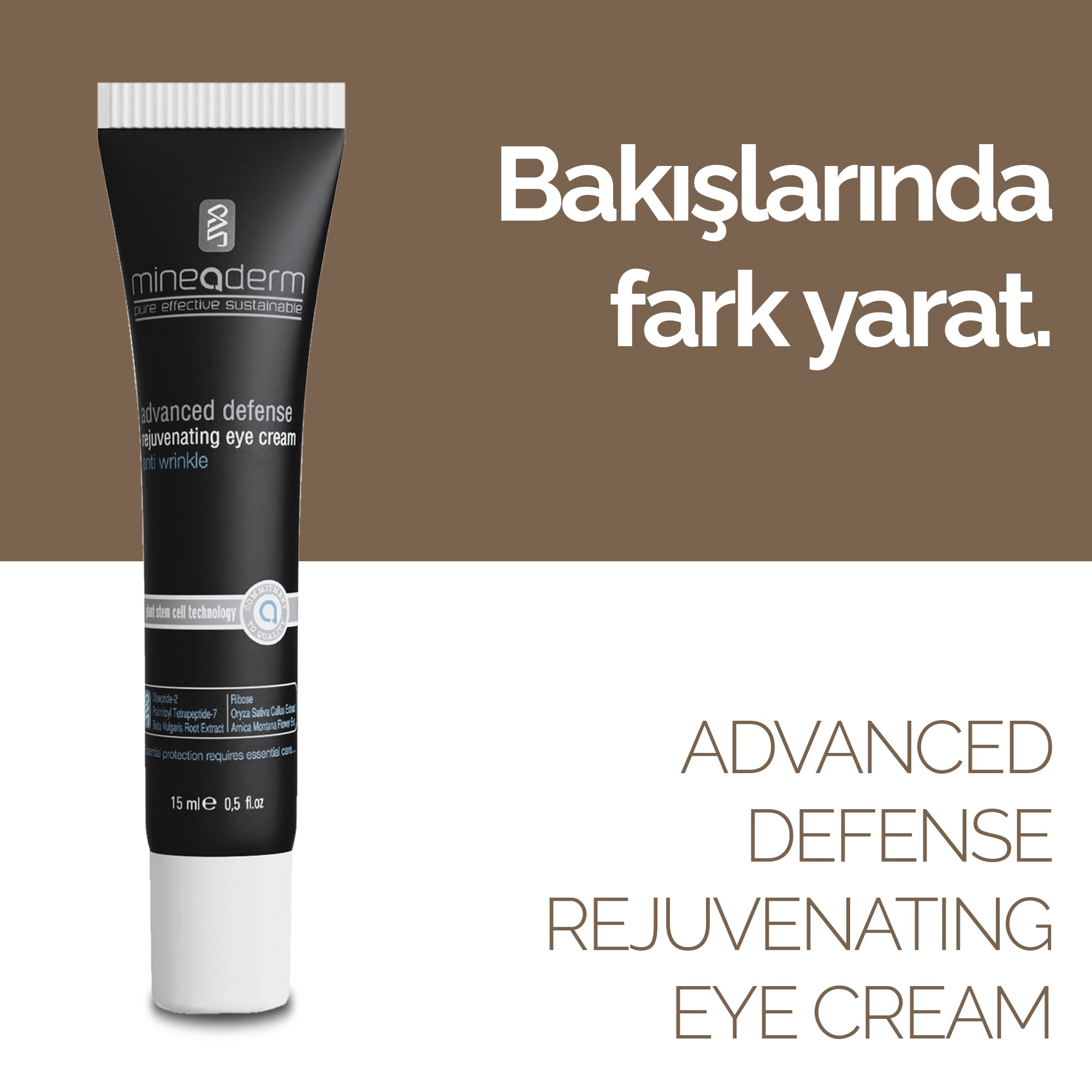 Göz Çevresi Kırışıklık Karşıtı Yenileyici Bakım Kremi – mineaderm