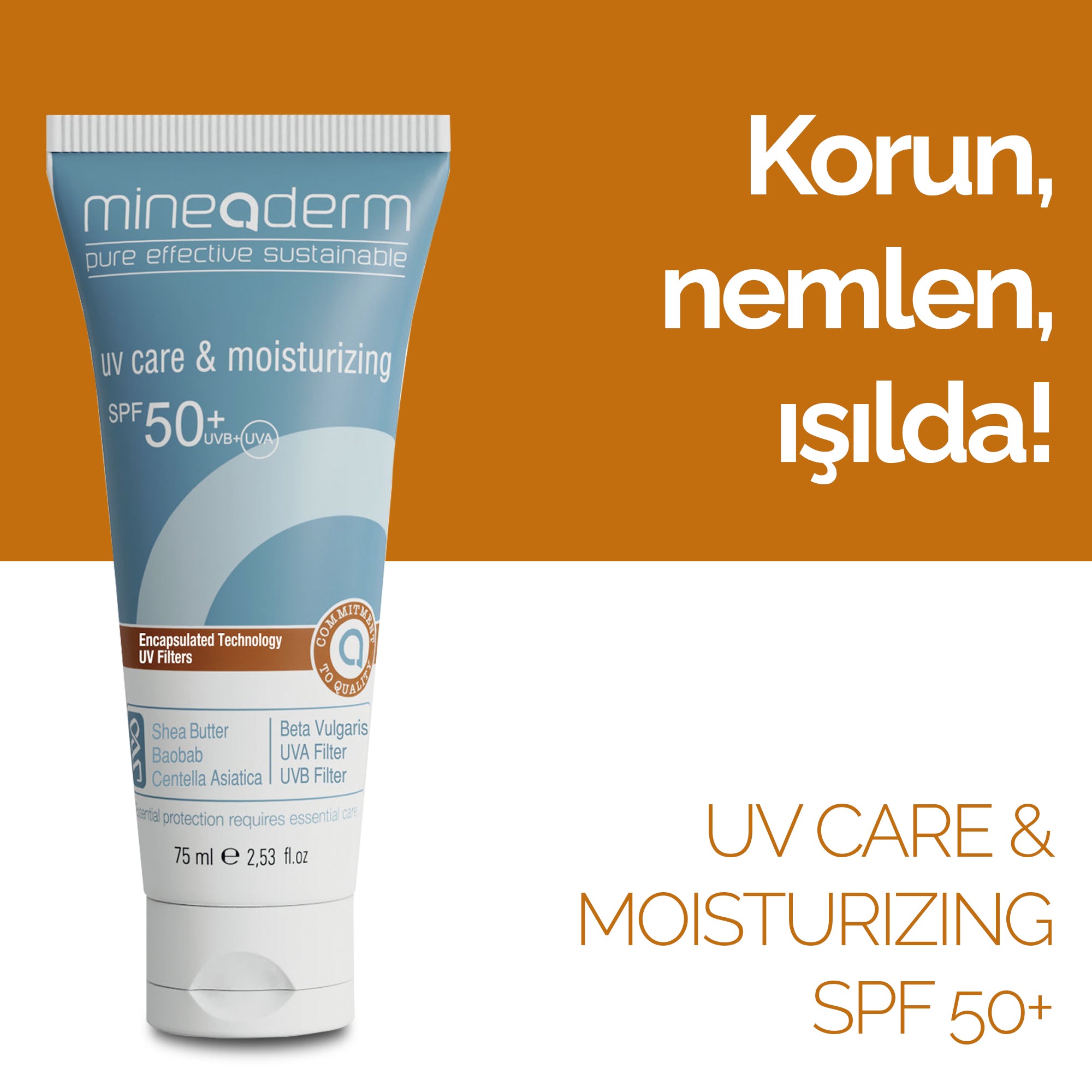 UV CARE & MOISTURIZING CREAM SPF 50+