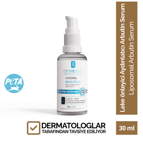 Mineaderm Leke Karşıtı Aydınlatıcı Renk Tonu Eşitleyici Beyazlatıcı; 30 ml cam şişe ambalajda, mavi detaylı yoğun bakım serumu. Farklı molekül boyutlarındaki konsantre hyaluronik asit bileşimiyle geliştirilmiştir. Lekelerin oluşumunu önlemeye yardımcı olur, cilt tonunu eşitleyerek daha aydınlık, pürüzsüz ve canlı bir görünüm kazandırır.
