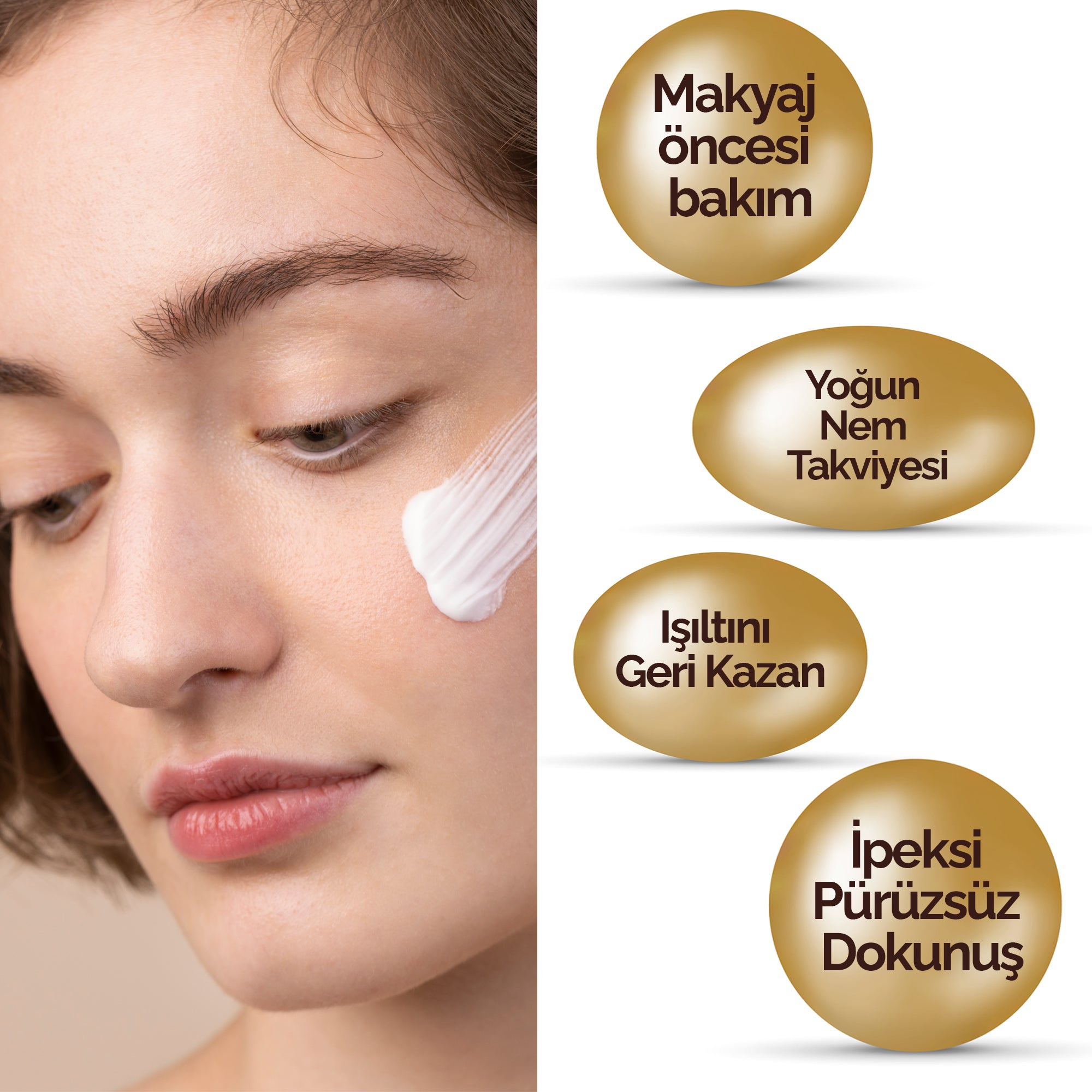 Makyaj Altı Yoğun Nemlendirme Kremi – mineaderm