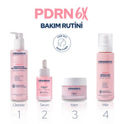 PDRN 6X Renew Glow Cilt Bakım Seti – 4 Adım Tam Ritüel