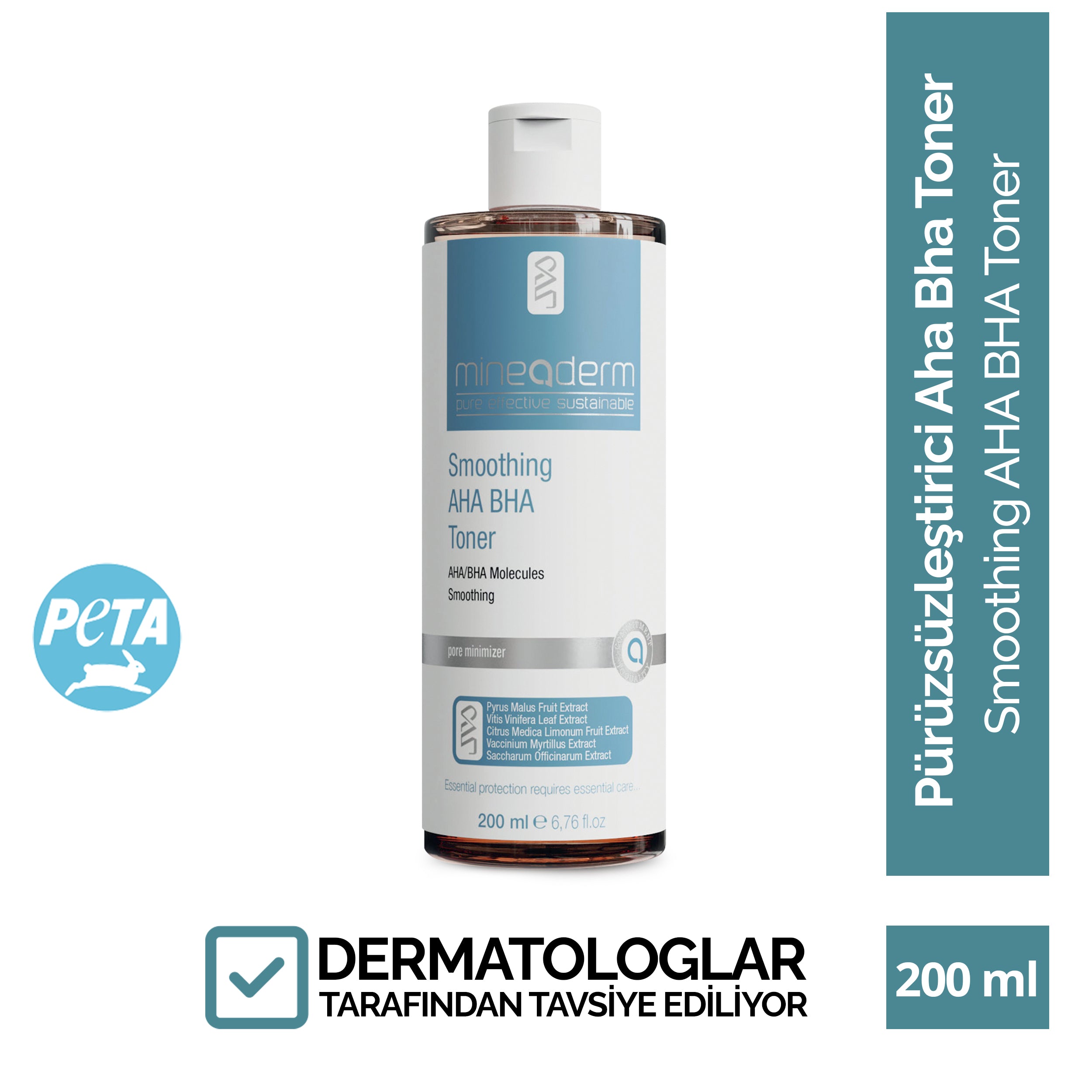 Pürüzsüzleştirici Aha Bha Toner – mineaderm