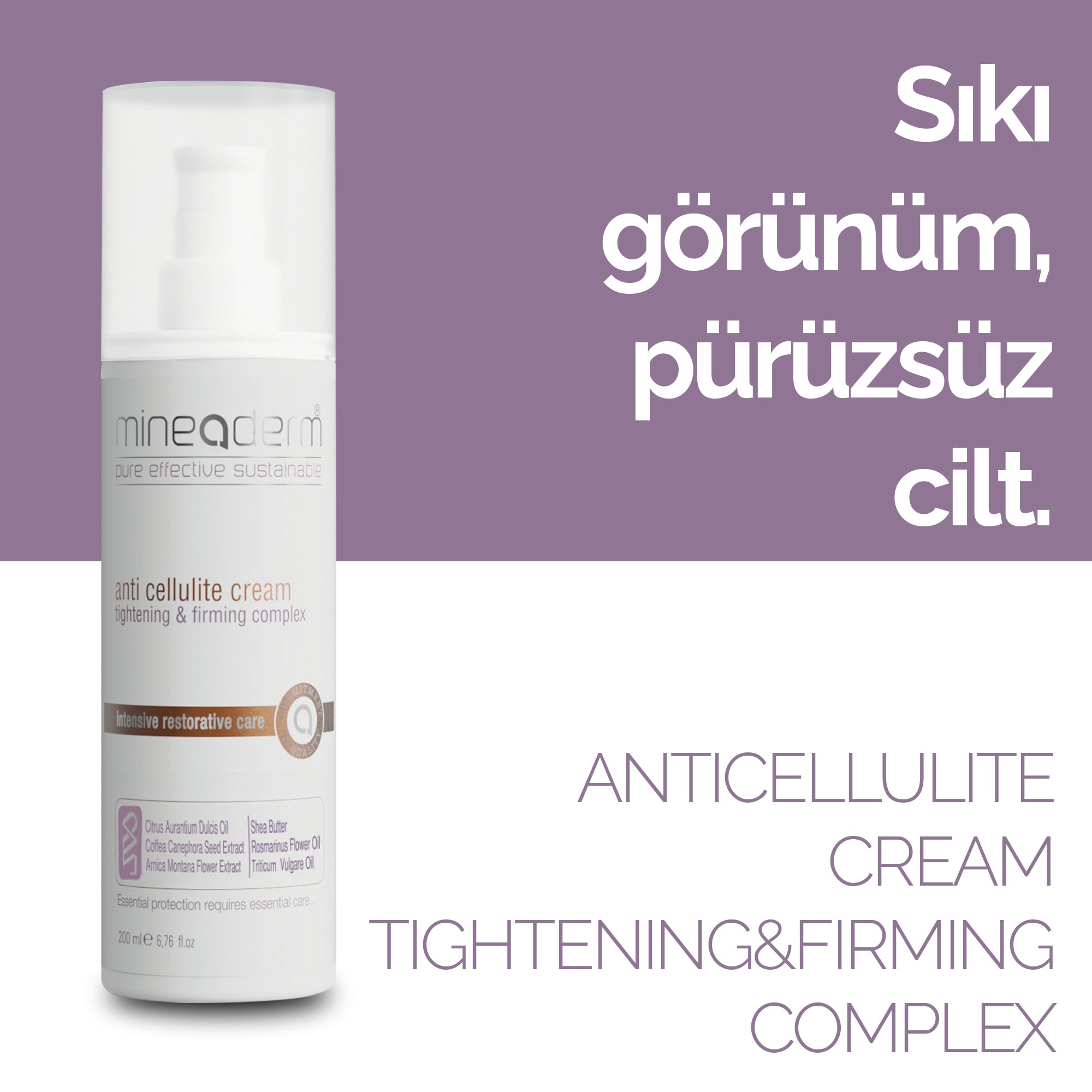 ANTI CELLULITE CREAM TIGHTENING& FIRMING COMPLEX
