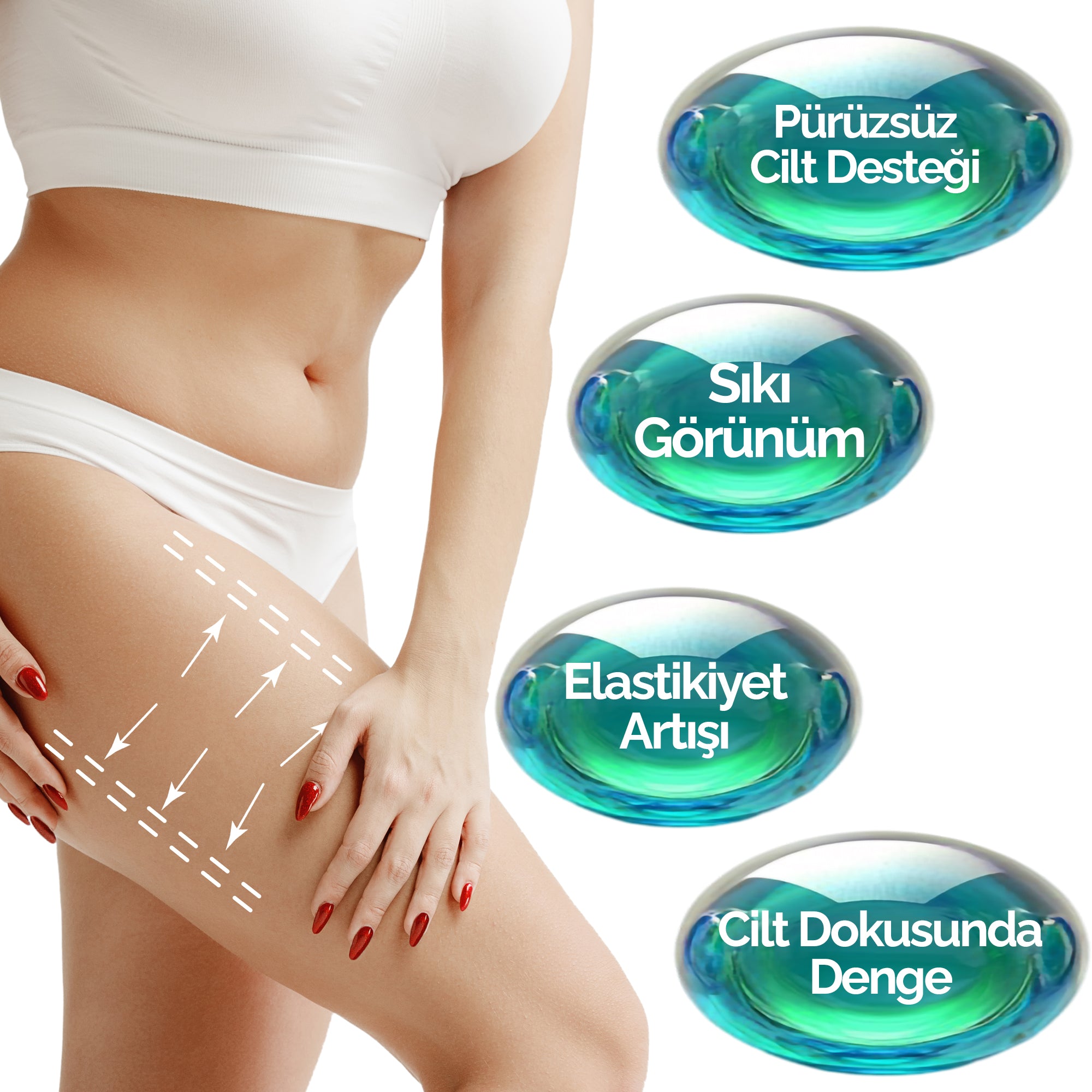 Selülit Oluşumuna Karşı ve Sıkılaştırıcı Vücut Bakım Kremi – mineaderm