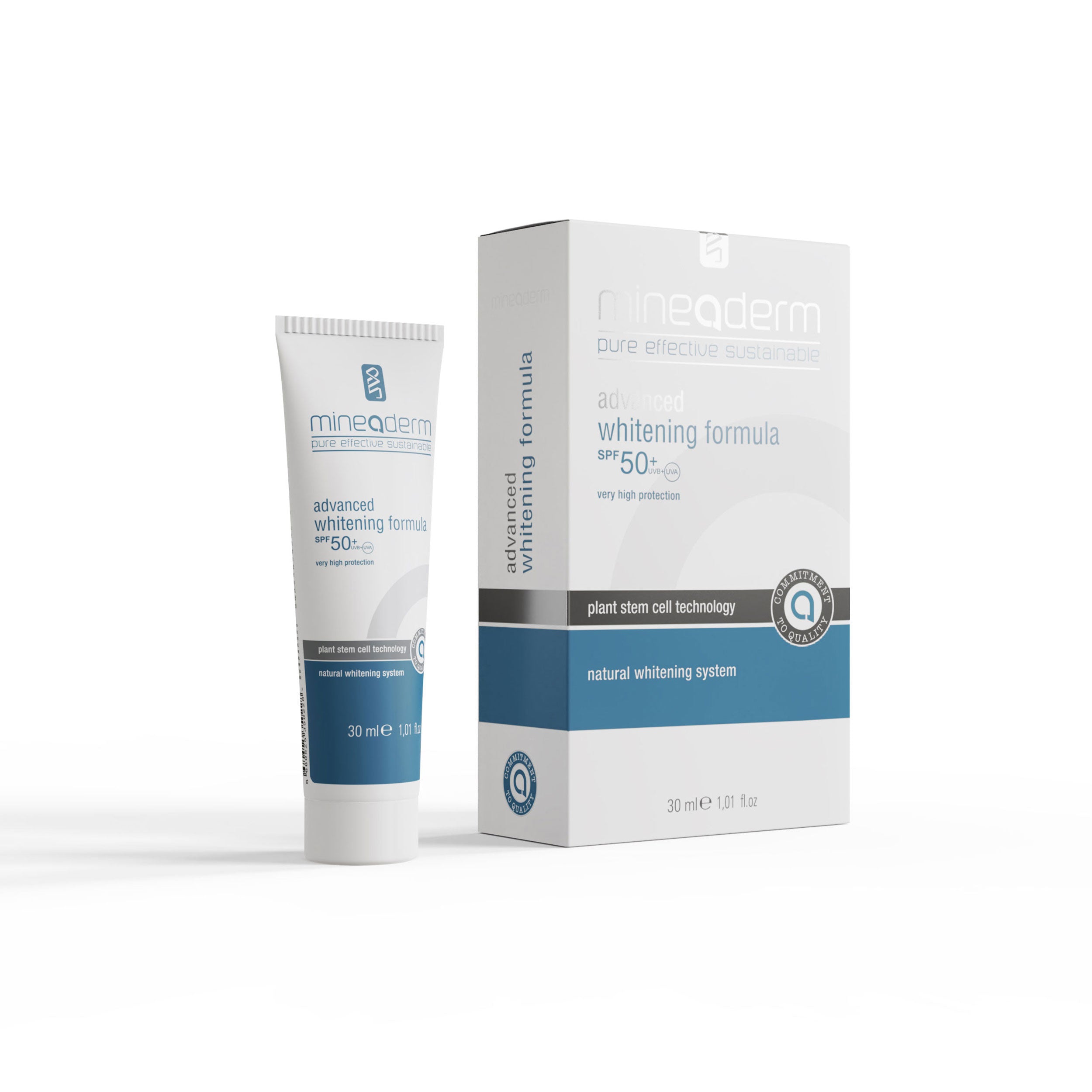 ADVANCED WHITENING FORMULA SPF50+