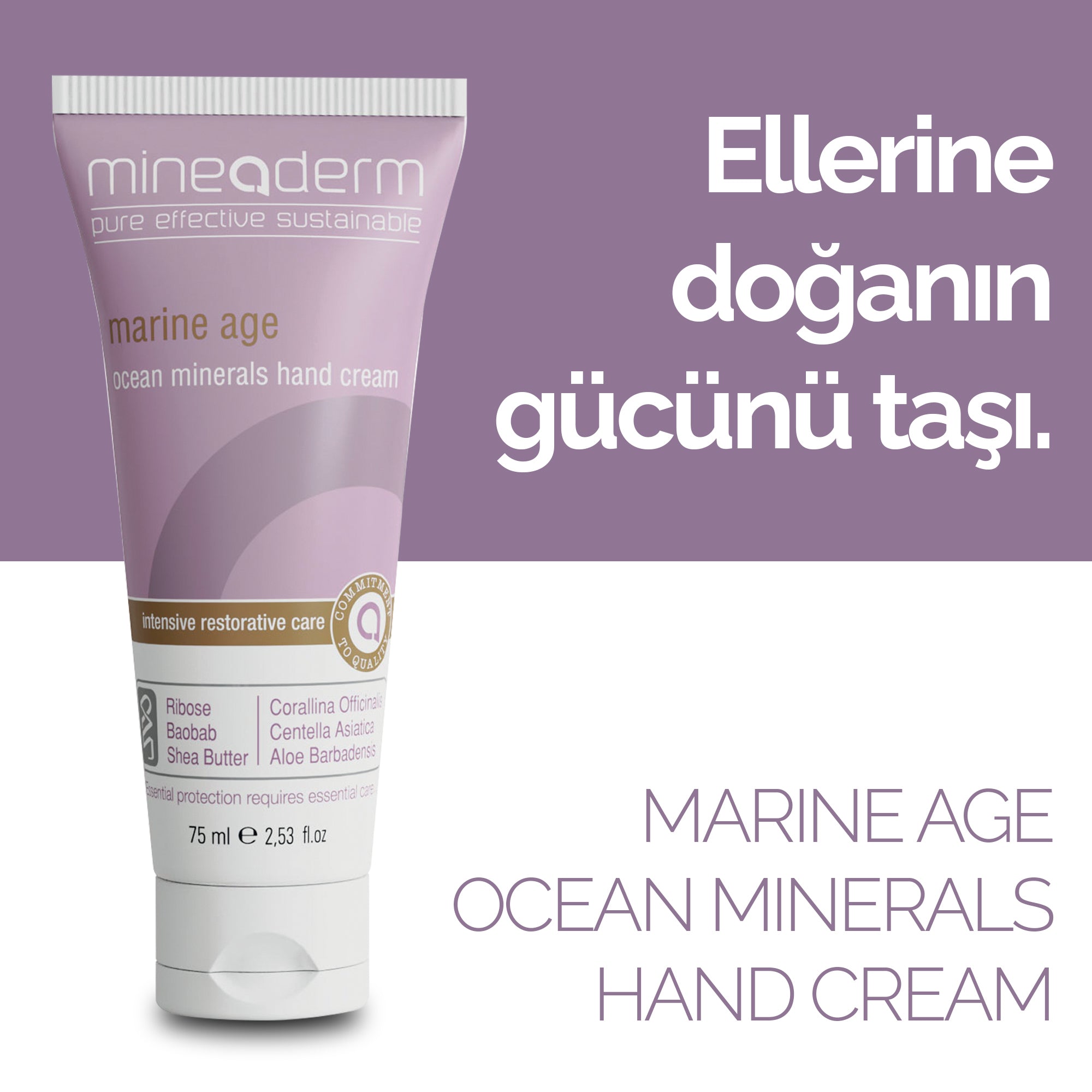 MARINE AGE OCEAN MINERALS HAND CREAM