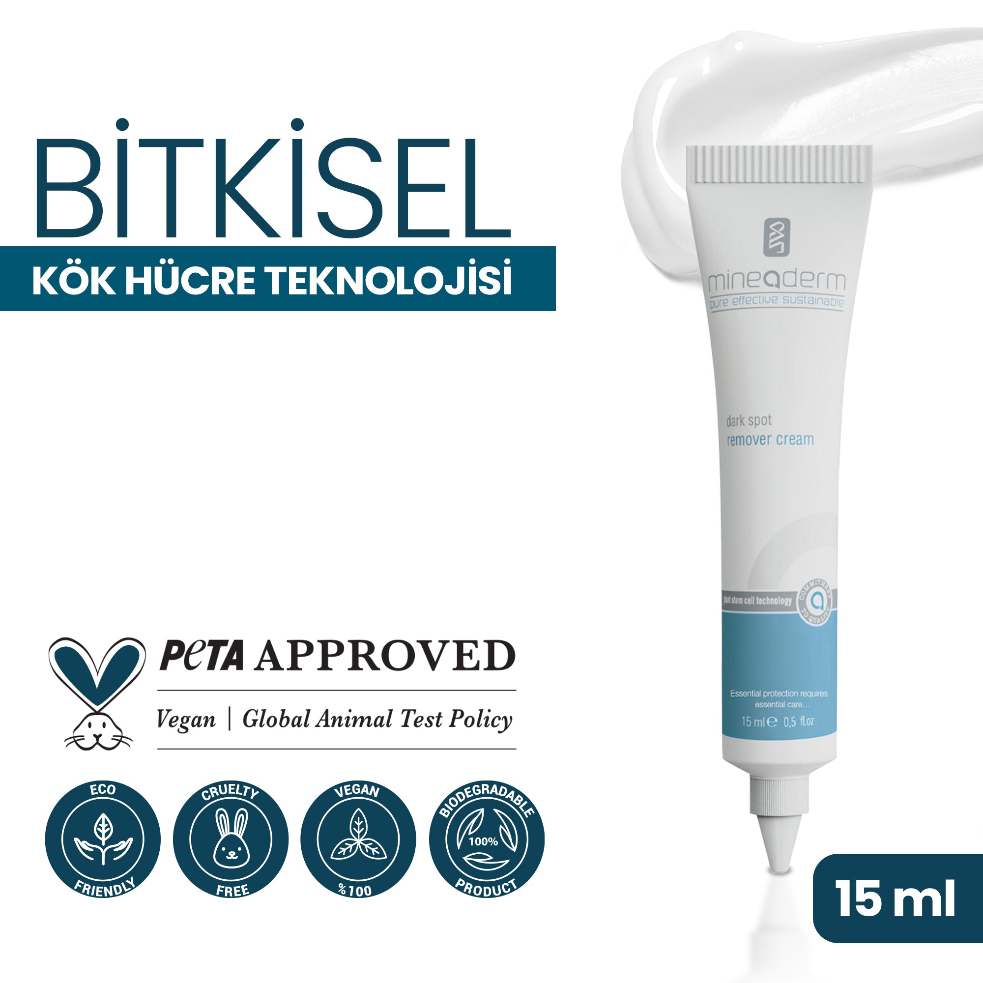 Dirençli Lekelere Karşı Güçlü Bakım Kremi | mineaderm